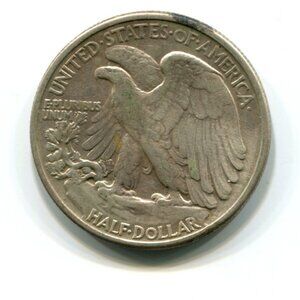 1943 USA Walking Liberty Half Dollar Coin (l8)